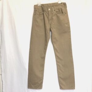 Levi’s 505 Classic Straight Leg Jeans Tan 34 Waist